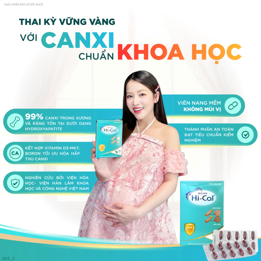 Tích điểm - Canxi Avisure Hical bổ sung canxi và D3 cho bà bầu và sau sinh, Date xa