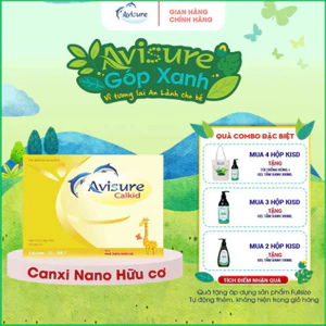 Tích điểm đổi quà - Avisure Calkid canxi nano tự nhiên cho bé 30 ống