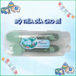 Bộ thìa dĩa cho bé tập ăn Avisure