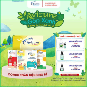 Trọn bộ vi chất cho bé Avisure 20ml