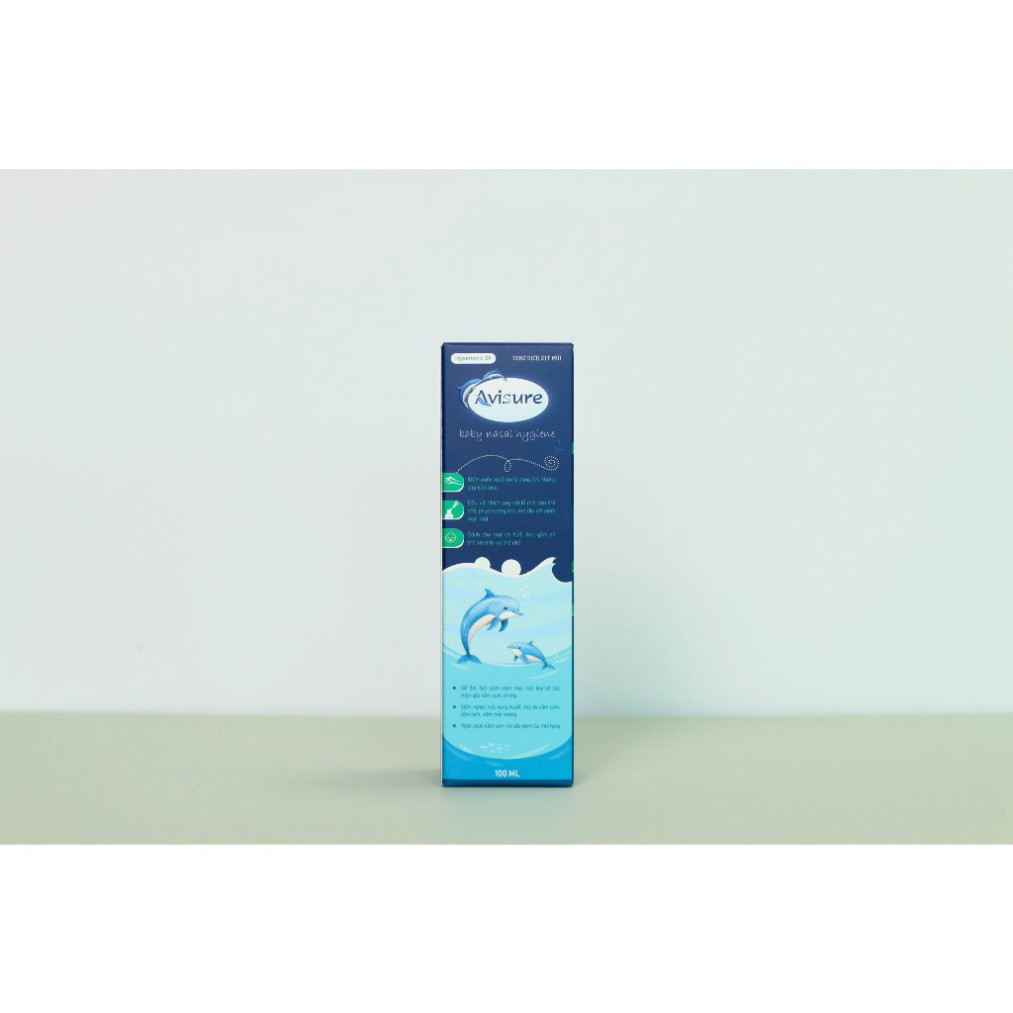 Xịt mũi ưu trương 3% cho bé Avisure Hyperyonic 3X xịt mũi hiệu quả nhanh, hạn chế dùng ks
