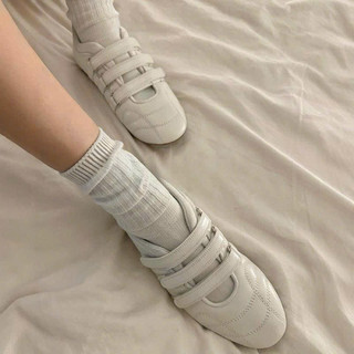 Giày thời trang nữ da PU tổng hợp dệt vải đế cao su năng động trẻ trung gọn nhẹ linh hoạt