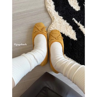Giày bệt nữ da PU tổng hợp dệt vải đế cao su xinh xắn mềm mại dễ phối đồ đơn giản