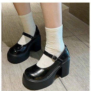 Giày cao gót nữ da PU tổng hợp dệt vải đế cao su nữ tính dịu dàng thanh lịch nhẹ nhàng