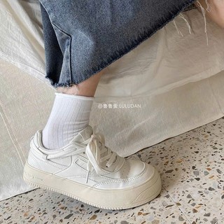 Giày thời trang nữ da PU tổng hợp dệt vải đế cao su đáng yêu tinh tế dễ phối thời trang