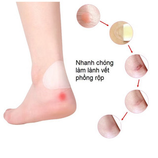 Miếng lót giày dán chân silicon LOẠI 1 bảo vệ chân tàng hình giảm phồng rộp làm trầy xước chân