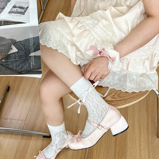 Tất nữ phong cách tiểu thư mềm mại dễ thương dễ phối đồ