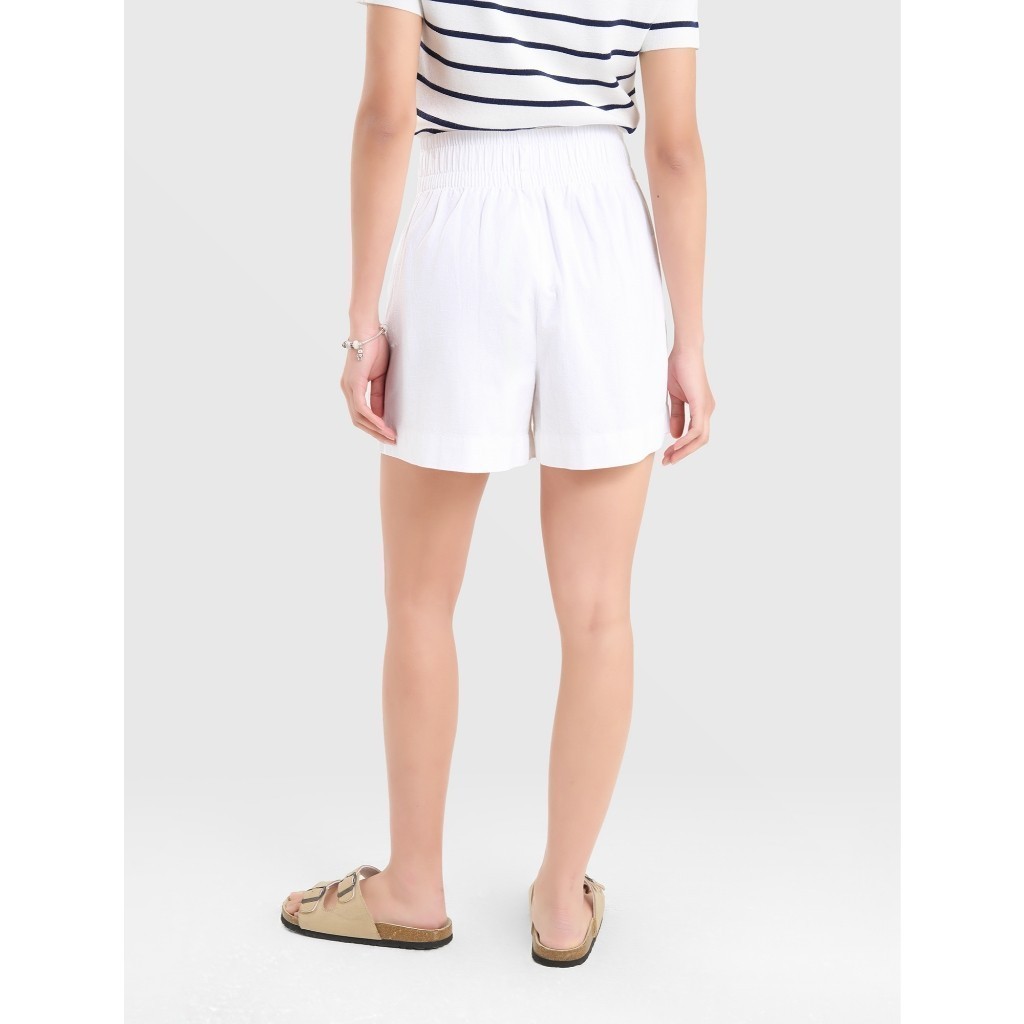 Quần short nữ CANIFA dáng A có chun chất liệu mềm mại 6BS25S013