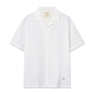Áo Sơ Mi Cuban Linen Nam ICONDENIM Tay Ngắn Natural Voyager Form Relaxed SMID0288