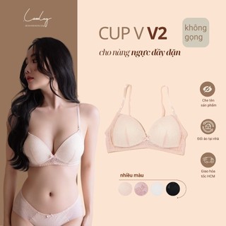 Áo Ngực Dáng V Không Gọng Gom Nâng Nhẹ Nhàng Thoải Mái LAM LUY