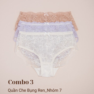 Combo 3 Quần Lót Nữ Lưng Cao Che Bụng Dưới An Toàn LAM LUY