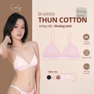 Áo Ngực Thun Không Gọng Mút Mỏng Mềm Mịn LAM LUY