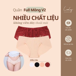 Quần Lót Full Mông Nữ V2 & V3 Không Đường May Đáy LAM LUY