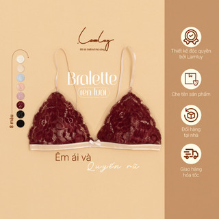 Áo Ngực Bralette Không Gọng Mút Mỏng Gợi Cảm LAM LUY