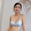 Áo Ngực Phối Ren Dáng V Cup B Mút Mỏng LAM LUY