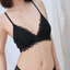 Áo Ngực Phối Ren Dáng V Cup B Mút Mỏng LAM LUY