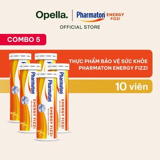 Bộ 5 Thực phẩm bảo vệ sức khỏe Pharmaton Energy Fizzi
