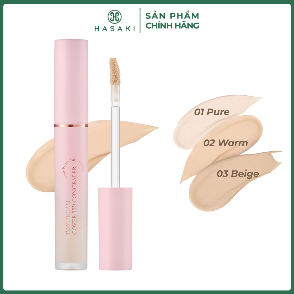 [MEGA 7.7|22H30-24H] Che Khuyết Điểm Aperire Mỏng Nhẹ Lâu Trôi 4.5ml Daydream Cover Tip Concealer Hasaki Chính Hãng