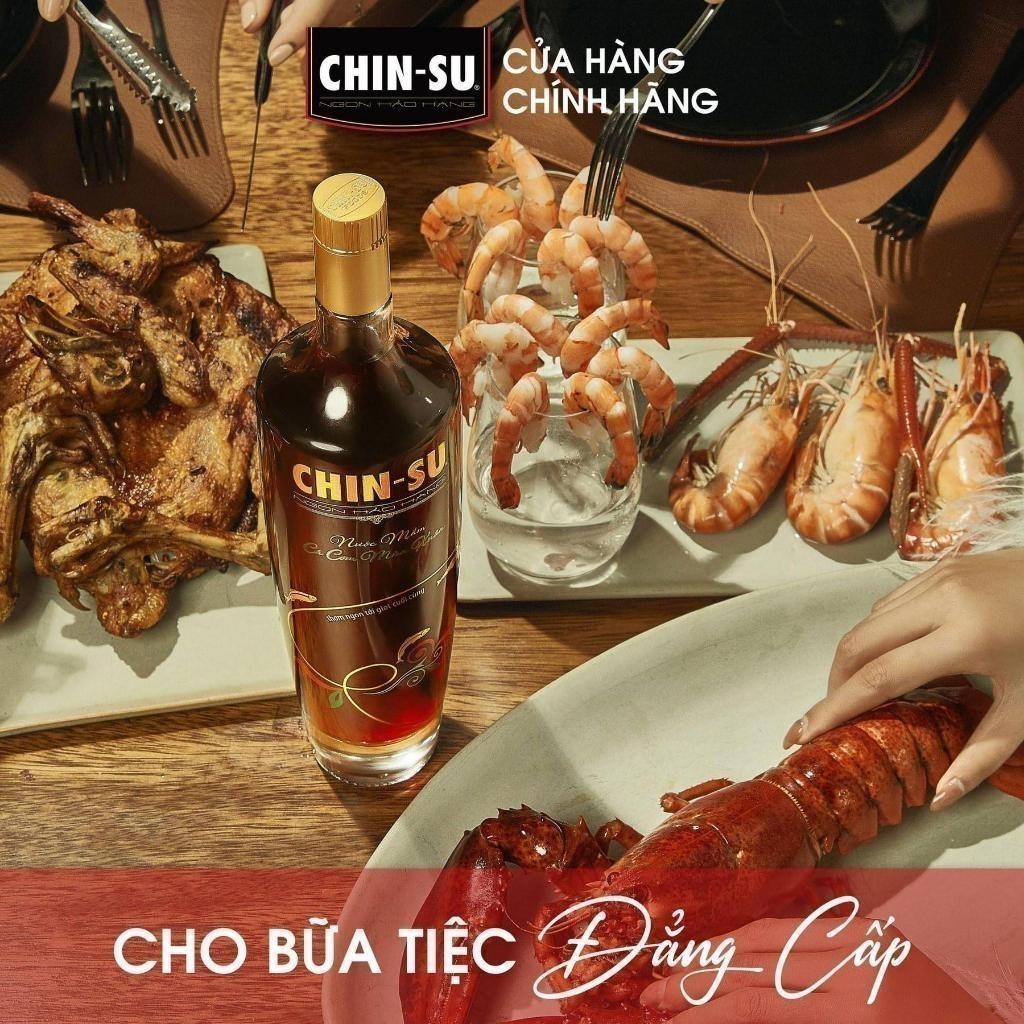 Nước Mắm Chin-Su Cá Cơm Mùa Xuân chai x 700ml
