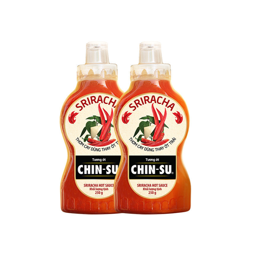 [Chọn loại] Combo 2 Chai CHIN-SU Tương ớt Sriracha Chai 250G