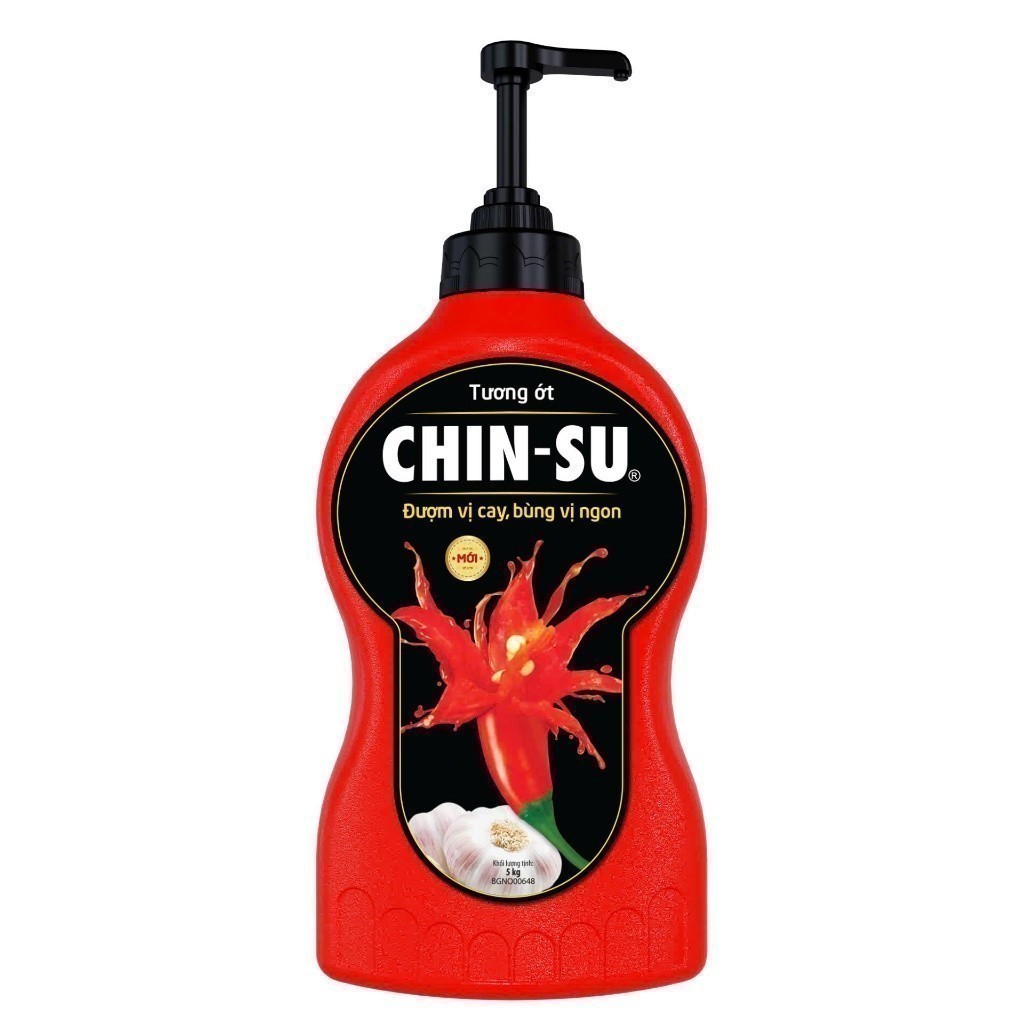 Tương Ớt CHIN-SU 5KG (Bao bì có thể thay đổi theo đợt nhập hàng)