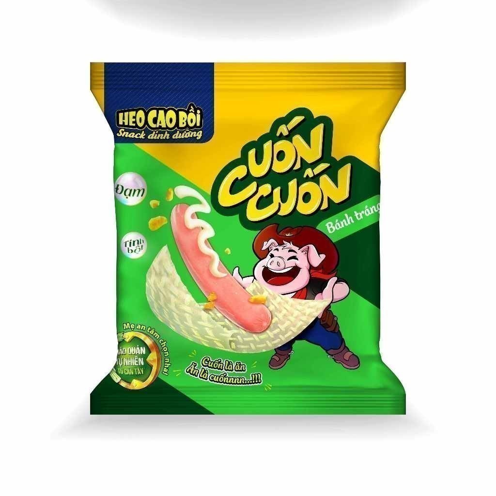 [Chọn vị] Combo 5 gói Xúc xích tiệt trùng Heo cao bồi Cuốn cuốn