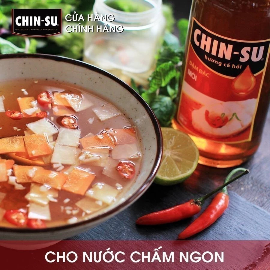 Nước Mắm CHIN-SU Cá Hồi Đậm Đặc Chai 500ml
