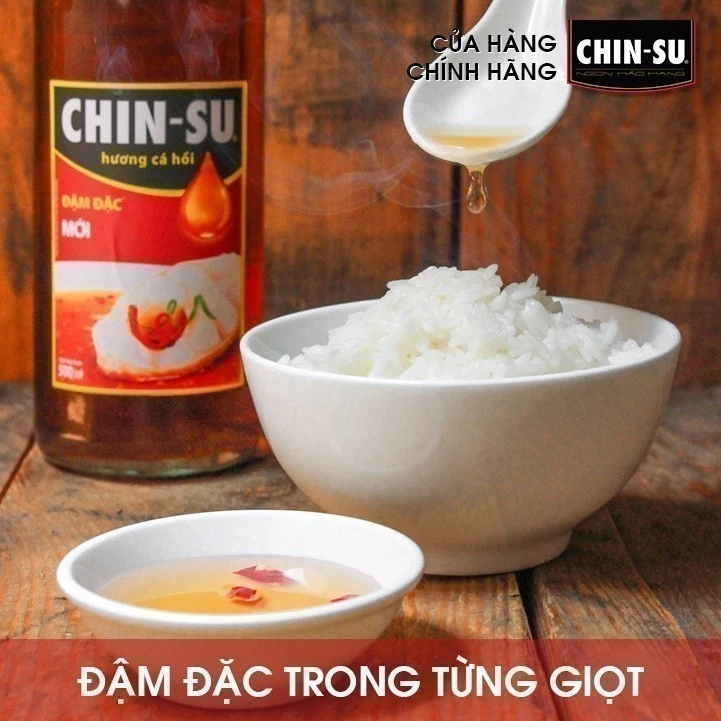 Nước Mắm CHIN-SU Cá Hồi Đậm Đặc Chai 500ml