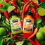 Combo 4 chai xốt muối ớt CHIN-SU ( 2 xanh + 2 đỏ) chai x 200gram