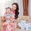 Nước Tắm Thảo Dược SACHI Giảm Mẩn Ngứa, Ngừa Rôm Sảy, Làm Ấm Hỗ Trợ Ngăn Cảm Cúm, Cảm Lạnh Cho Bé Lọ - Hộp 20 Gói