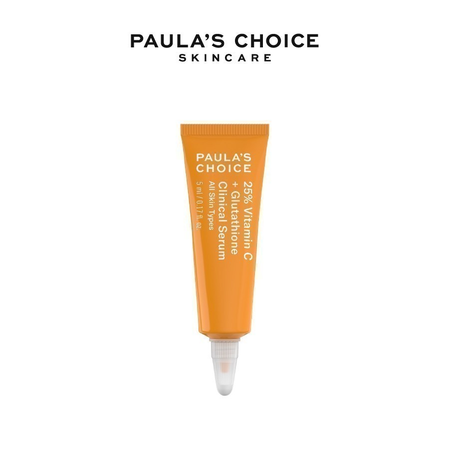 Tinh Chất Làm Sáng Da Và Mờ Nám Chuyên Sâu Paula's Choice 25% Vitamin C + Glutathione Clinical Serum -5ml mã 1497