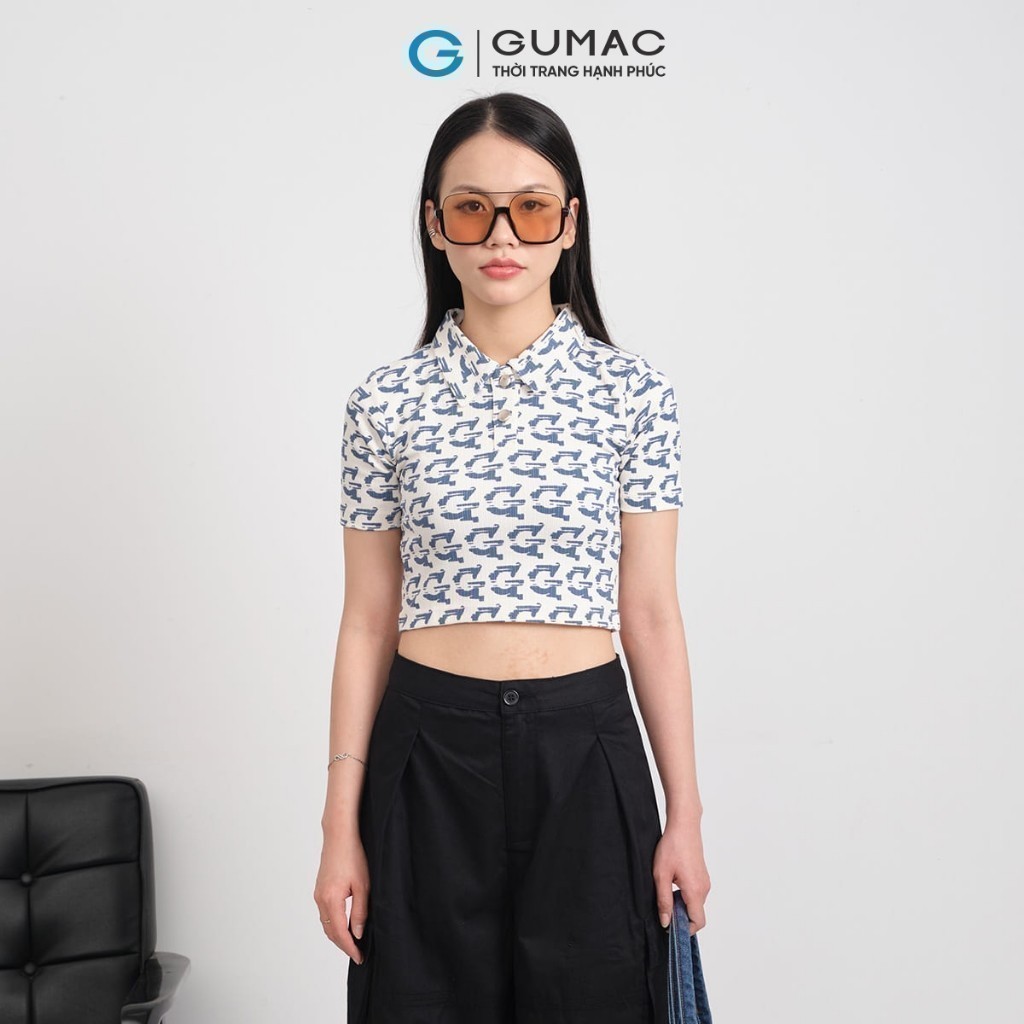[SALE] Áo thun nữ Gmorning - GUMAC hoạ tiết  YATE11071