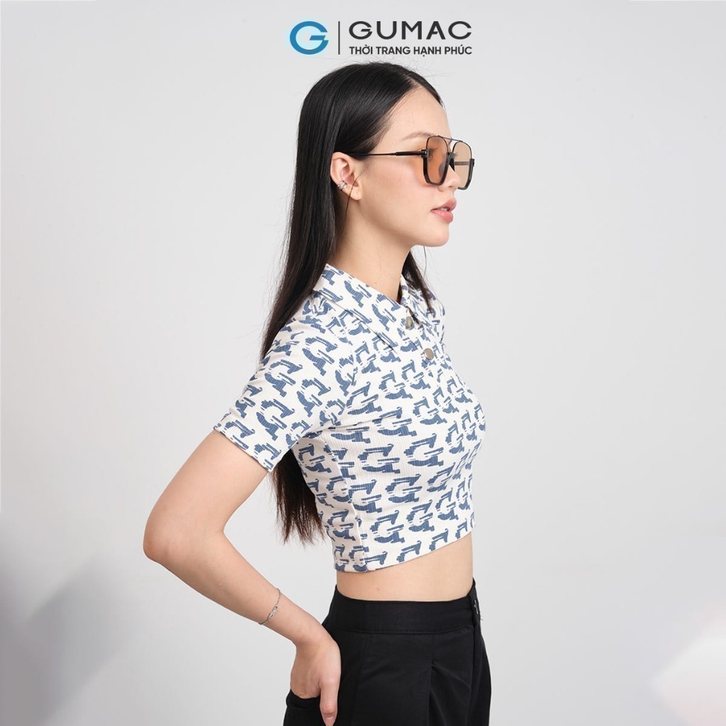 [SALE] Áo thun nữ Gmorning - GUMAC hoạ tiết  YATE11071