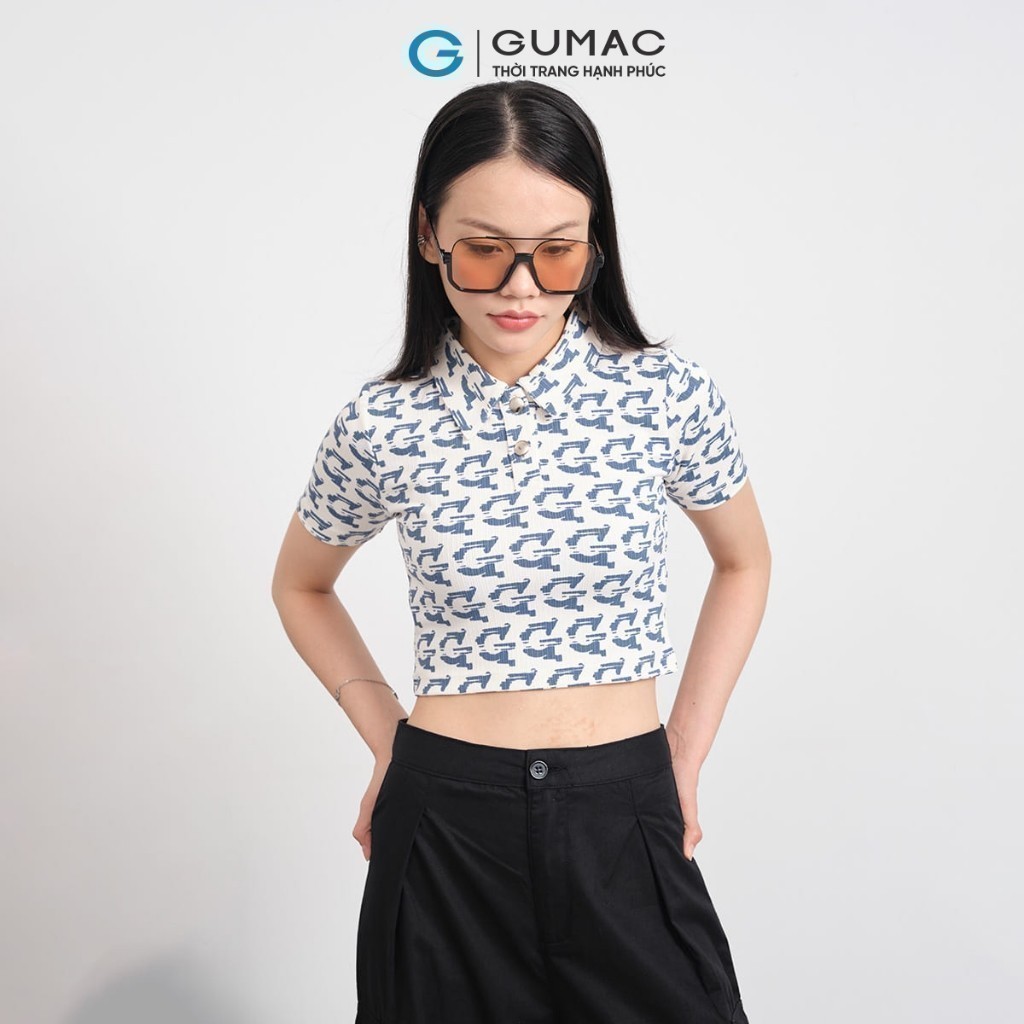 [SALE] Áo thun nữ Gmorning - GUMAC hoạ tiết  YATE11071