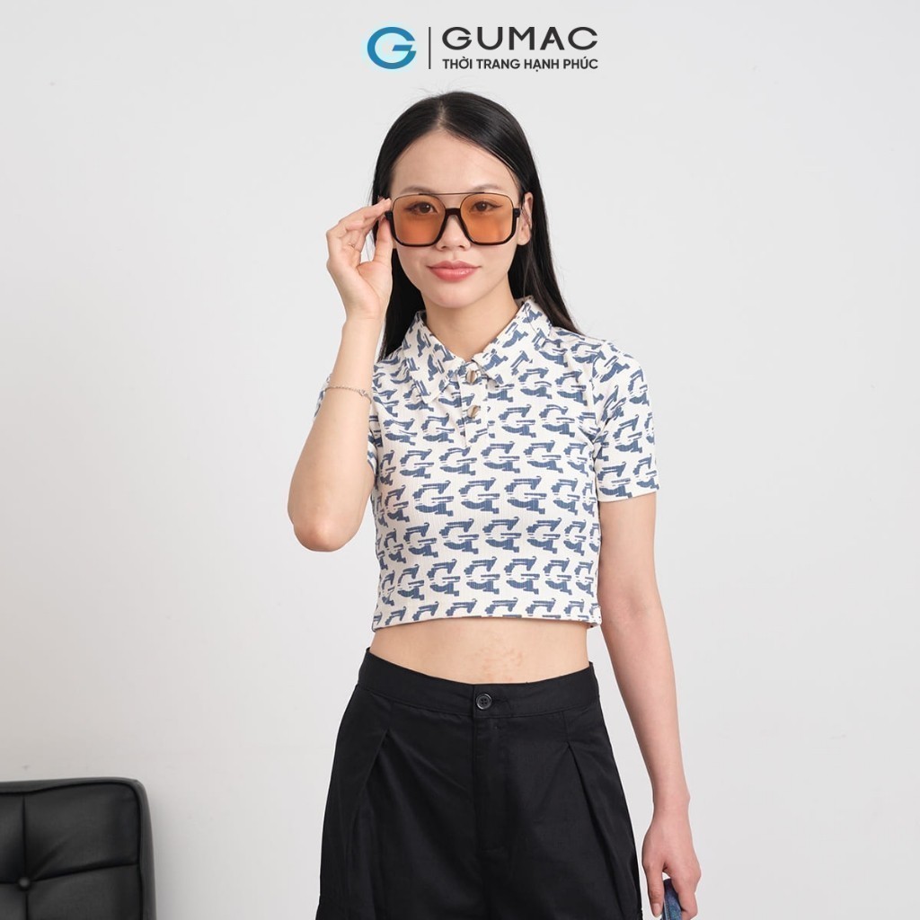 [SALE] Áo thun nữ Gmorning - GUMAC hoạ tiết  YATE11071