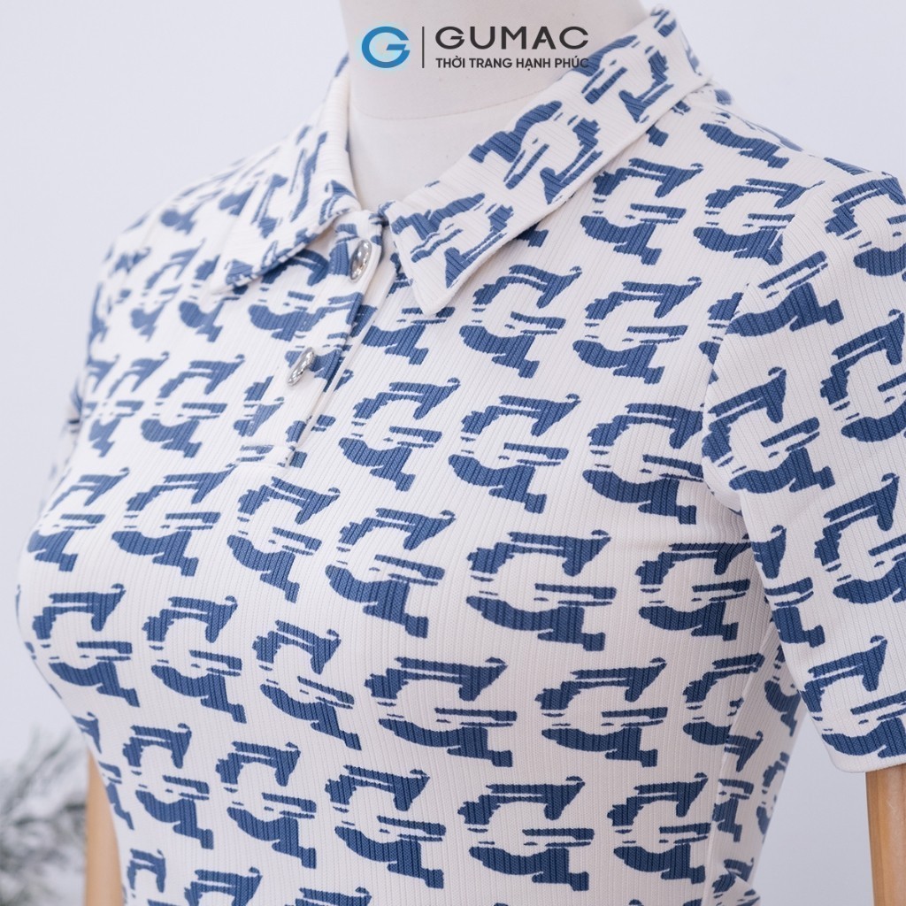 [SALE] Áo thun nữ Gmorning - GUMAC hoạ tiết  YATE11071