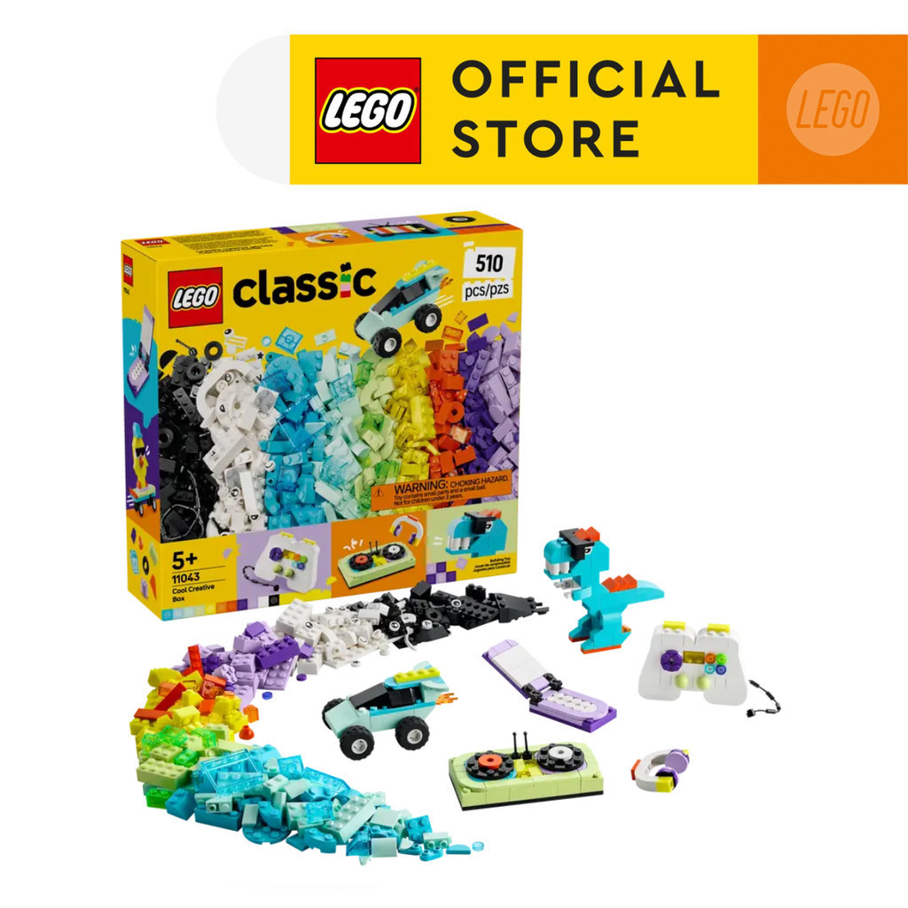 LEGO CLASSIC 11043 Đồ Chơi Lắp Ráp Hộp Sáng Tạo Tuyệt Vời (510 chi tiết ...