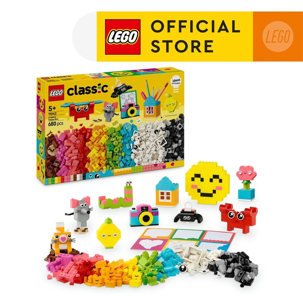 LEGO CLASSIC 11042 Đồ Chơi Lắp Ráp Bộ Gạch Chi Tiết Chủ Đề Hạnh
