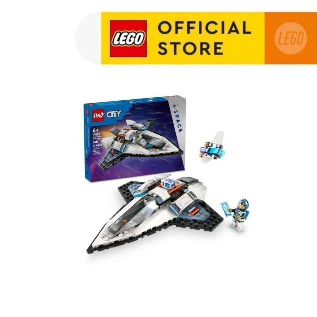 LEGO CITY 60430 Đồ chơi lắp ráp Phi thuyền liên hành tinh (240 chi tiết)