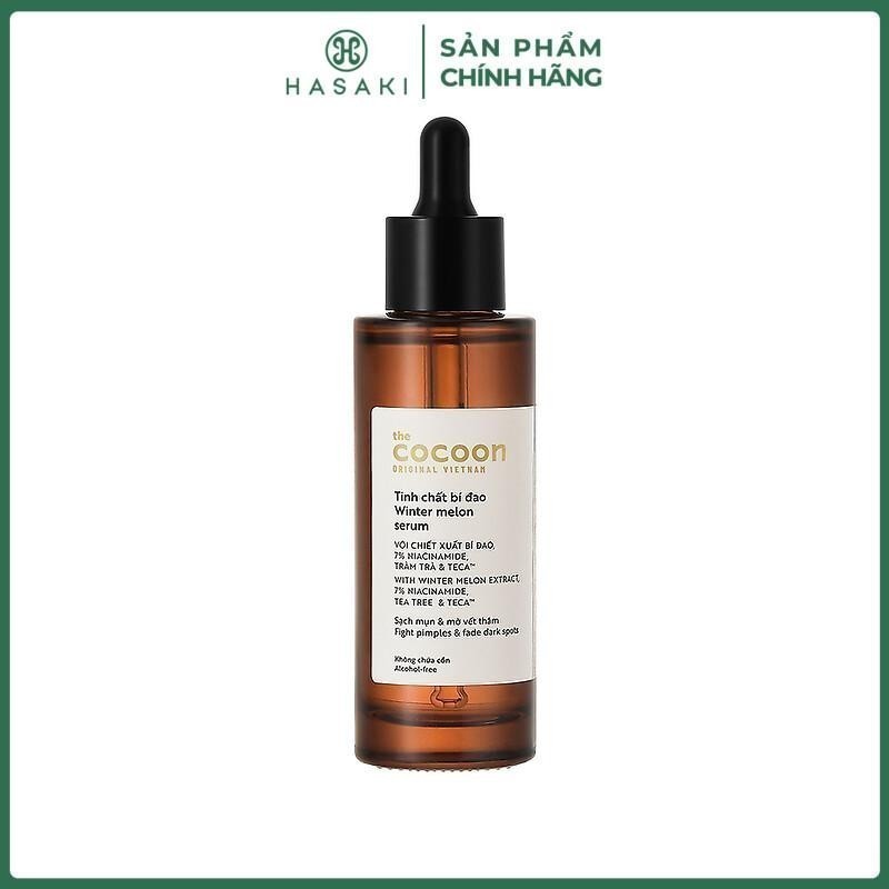 Tinh Chất Bí Đao Cocoon Làm Giảm Mụn, Mờ Thâm 70ml