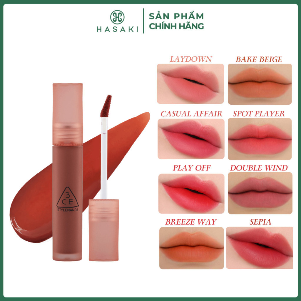 [DAILY] Son Kem Lì 3CE 4.6g Blur Water Tint Hasaki Sản Phẩm Chính Hãng ...