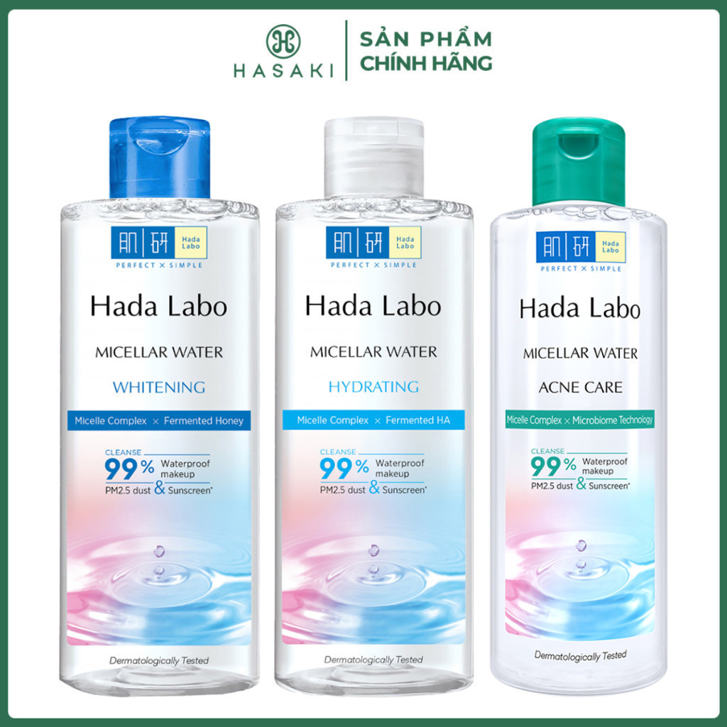 Nước Tẩy Trang Hada Labo Sạch Sâu Dưỡng Ẩm 240ml