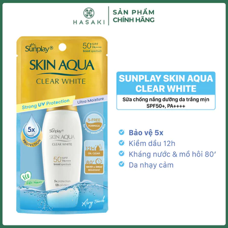 Sữa Chống Nắng Sunplay Skin Aqua Dưỡng Da Sáng Mịn Hasaki Sản Phẩm Chính Hãng