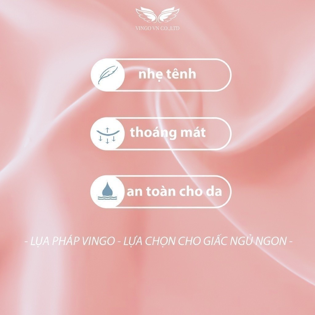 Pijama mặc nhà đồ ngủ nữ lụa Pháp VINGO/VINGORIA tay ngắn xuân hè H153 | BigBuy360 - bigbuy360.vn