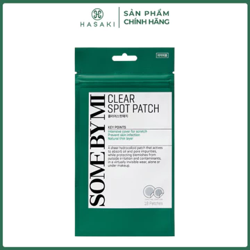 [DAILY] Miếng Dán Mụn Some By Mi Clear Spot Patch 18 Miếng Hasaki Sản phẩm chính hãng