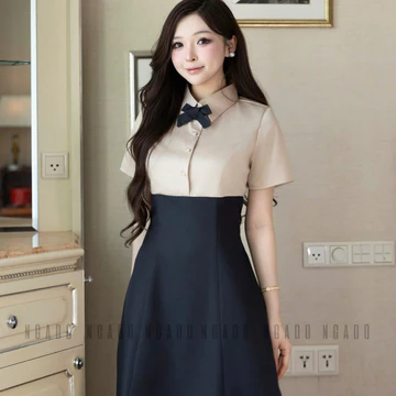 Black Dress Nude NGADO