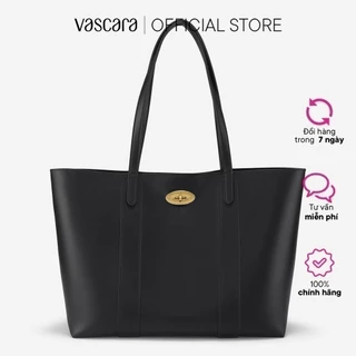 Vascara Túi Tote Oversize Cổ Điển Nhấn Khóa Xoay - TOT 0162