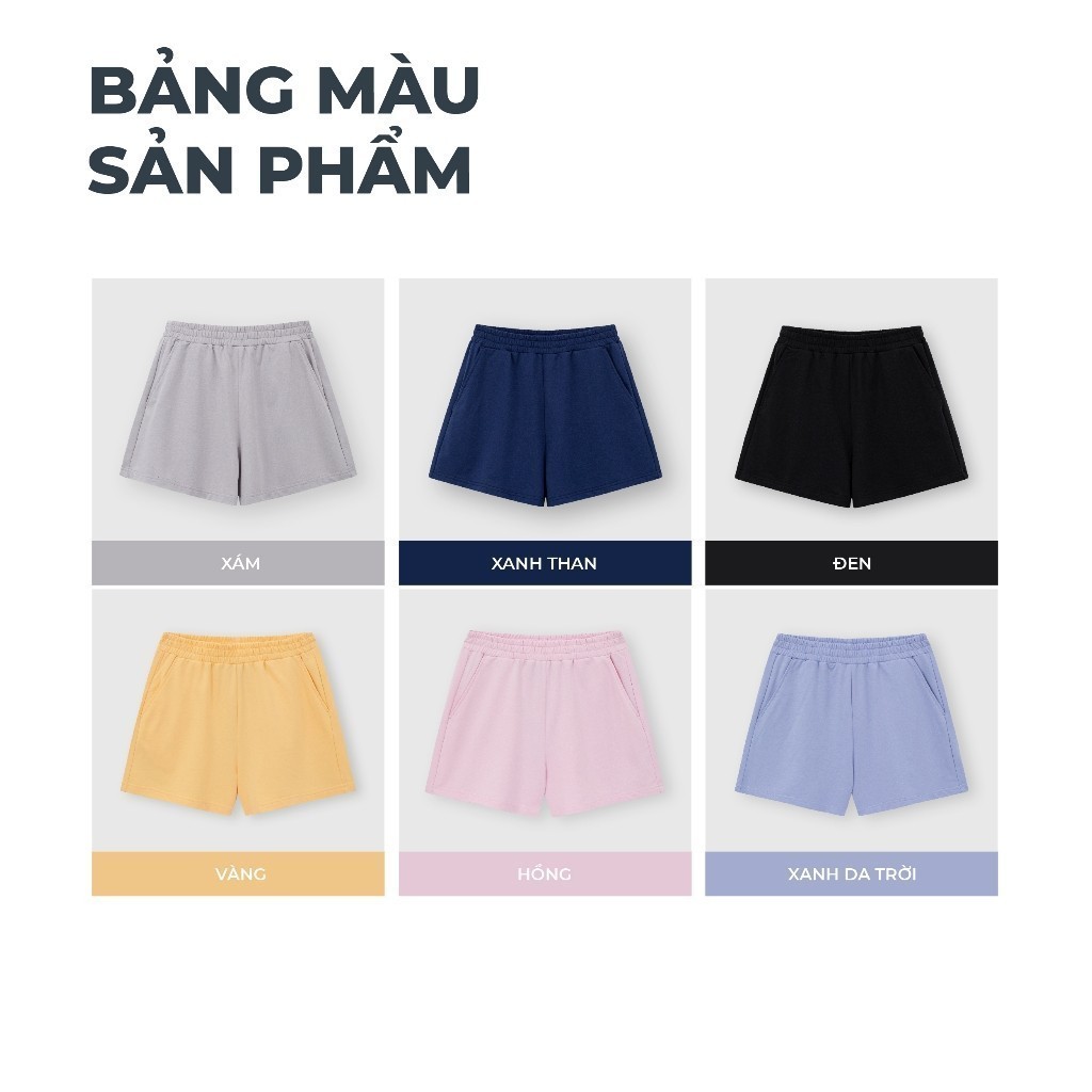 Quần short nữ CANIFA cạp chun 6BS25S005