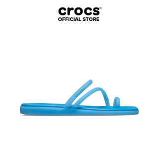 Dép Xăng Đan Nữ Crocs Miami Frosted Toe Loop - Tinted Glass - 211253-4WD