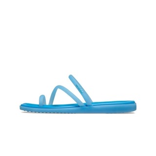 Dép Xăng Đan Nữ Crocs Miami Frosted Toe Loop - Tinted Glass - 211253-4WD